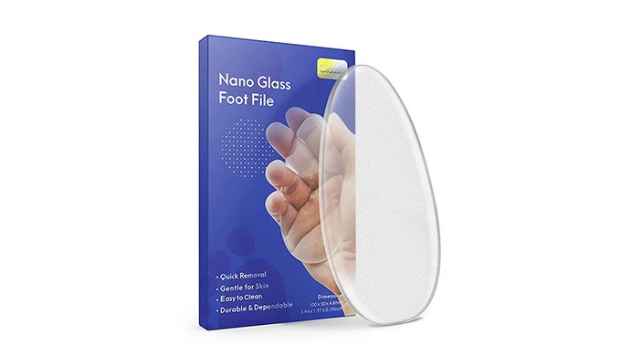 This foot file gently removes calluses and dead skin with consistent friction, making it suitable ev...