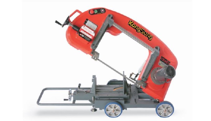 Powerful band saw with up to 320 m/m cutting performance. Safe and no pollution - No sparks, noise a...