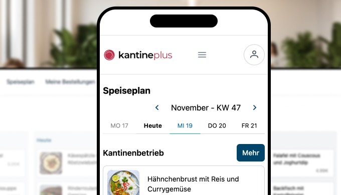 Die digitale Kantinenlösung für Start-ups, Caterer, kleine- und mittelständische Unternehmen und Kon...