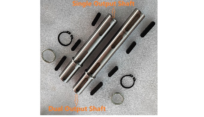 CHENYUE Single Output Shaft Matching for Worm Gearbox NMRV050/ RW050 /VF050