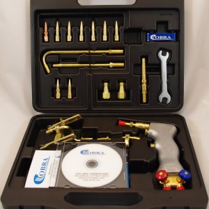 ProMaster Welding System includes the DHC2000 Welding Torch, an 8 curved extension, 8 straight exten...