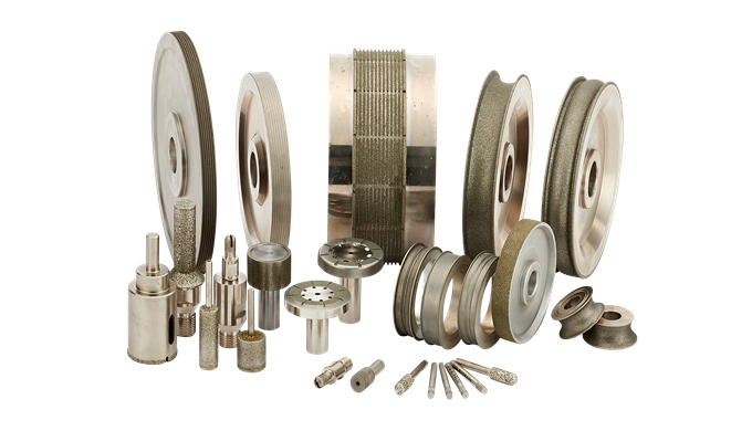 - Product Description The electroplated wheel's surface is coated with nickel. Electroplate wheels c...