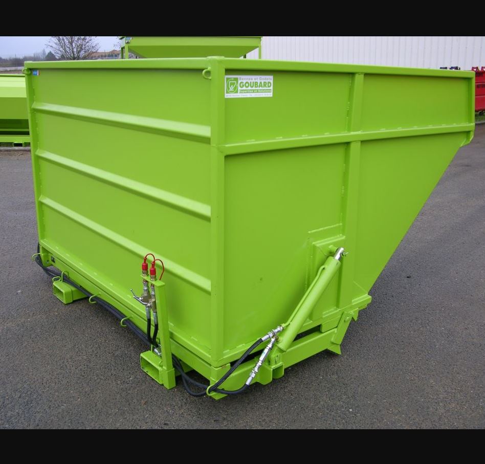 Benne basculante grand volume