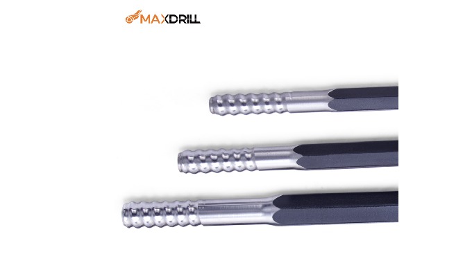 MAXDRILL Drifting Drill Rod / Extension Rod Extension rods, there are R22, R25, R28, R32, R38, T38, ...