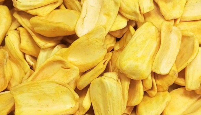 Crunchy and Sweet Jackfruit Chips Ingredients: Made from 100% Natural Fresh Jackfruit Flavor Profile...