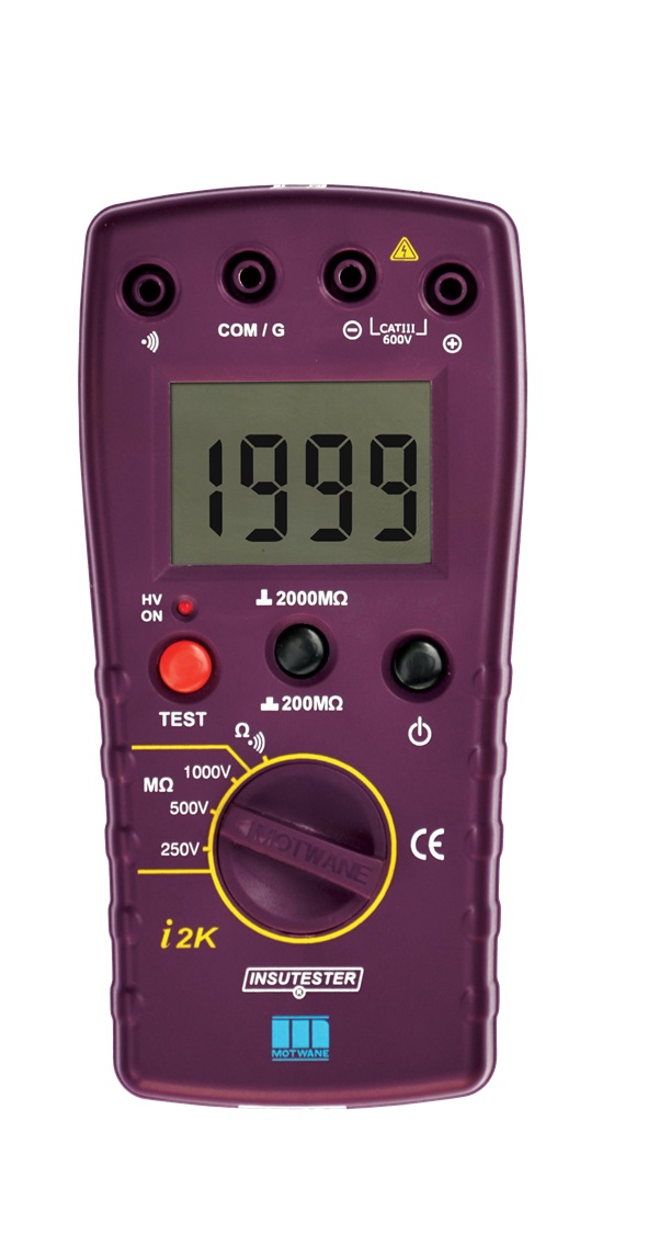 The MOTWANE’s Insutester Model i2k is a portable, economical, rugged, battery operated digital insul...