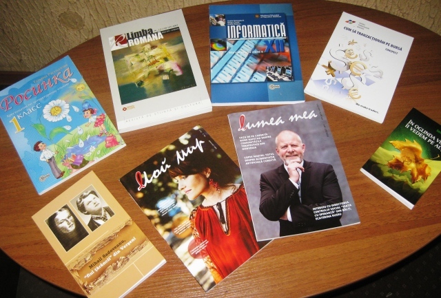 Editarea CARTILOR, PLIANTELOR, BROSURILOR, FLYERELOR, REVISTELOR in sortiment larg.