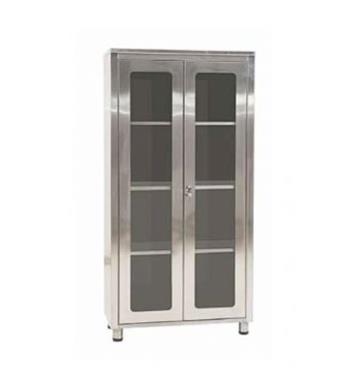 Stainless Steel Double Door Medicine Cabinet By Santemol Medikal