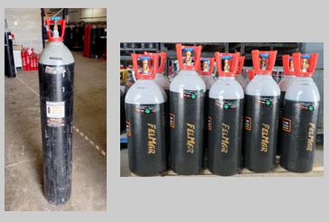 Fabricación, comercialización y distribución de botellas de gas CO2 para todo tipo de establecimient...