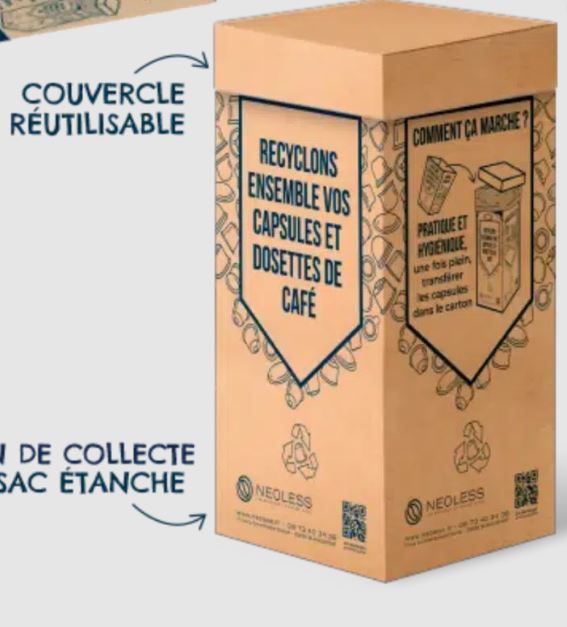 NEOLESS propose aux entreprises, collectivités, associations, collecteurs de déchets dans l’offre pr...