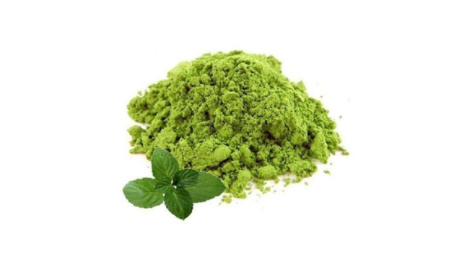 Mint powder is used in a few dishes like mint- coriander chutney, rasam, sambar, meat, fish, poultry...