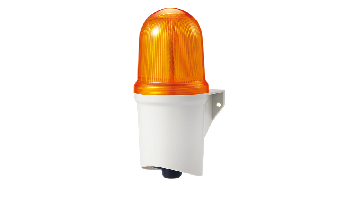 Combination of warning light and buzzer allow for both visual and audible signal transmission at onc...