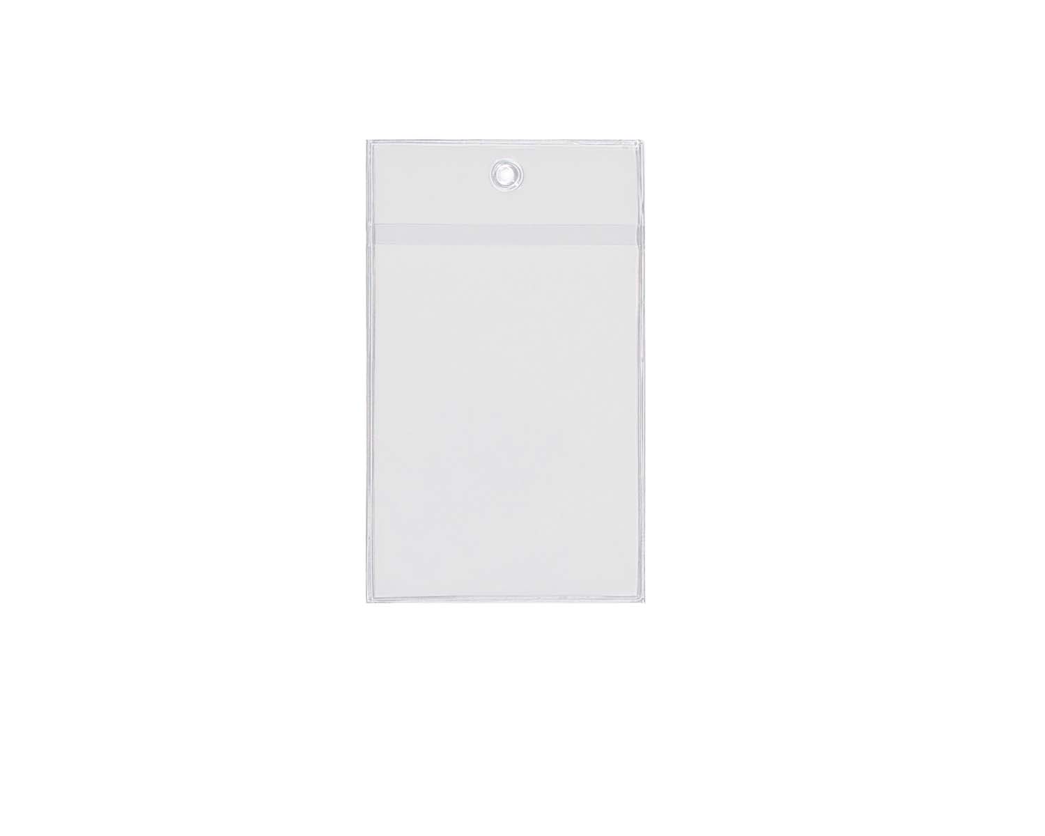 3 x 5-1/16 Display Sleeve with Reinforced Hanger Hole