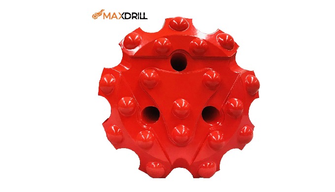 —MaxDrill Button Button Bit Bits de botón de hilo hechos con una barra de acero de aleación de aleac...