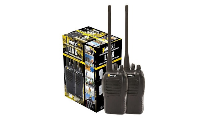 The Mitex Link utilises the new frequencies of the Business Radio Simple UK License giving you 7 fre...