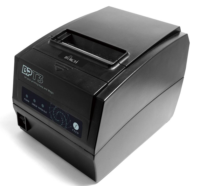 BP-T3 is a affordable and 3-in-1 80mm thermal receipt printer. With RS232 + USB + LAN on BP-T3, no h...