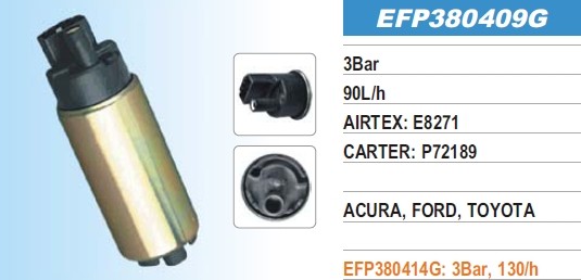 TOYOTA CARS PARTS IN TANK ELECTRIC FUEL PUMP P72189 E8271