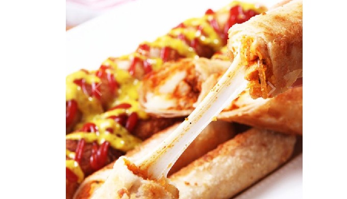 Big and Long Cheese stick_Dakgalbi (Korean spicy stir-fried chicken)