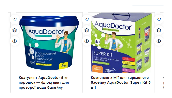 Про Leader-aqua: тематика, асортимент та цінність для догляду за басейном Leader-aqua — український ...