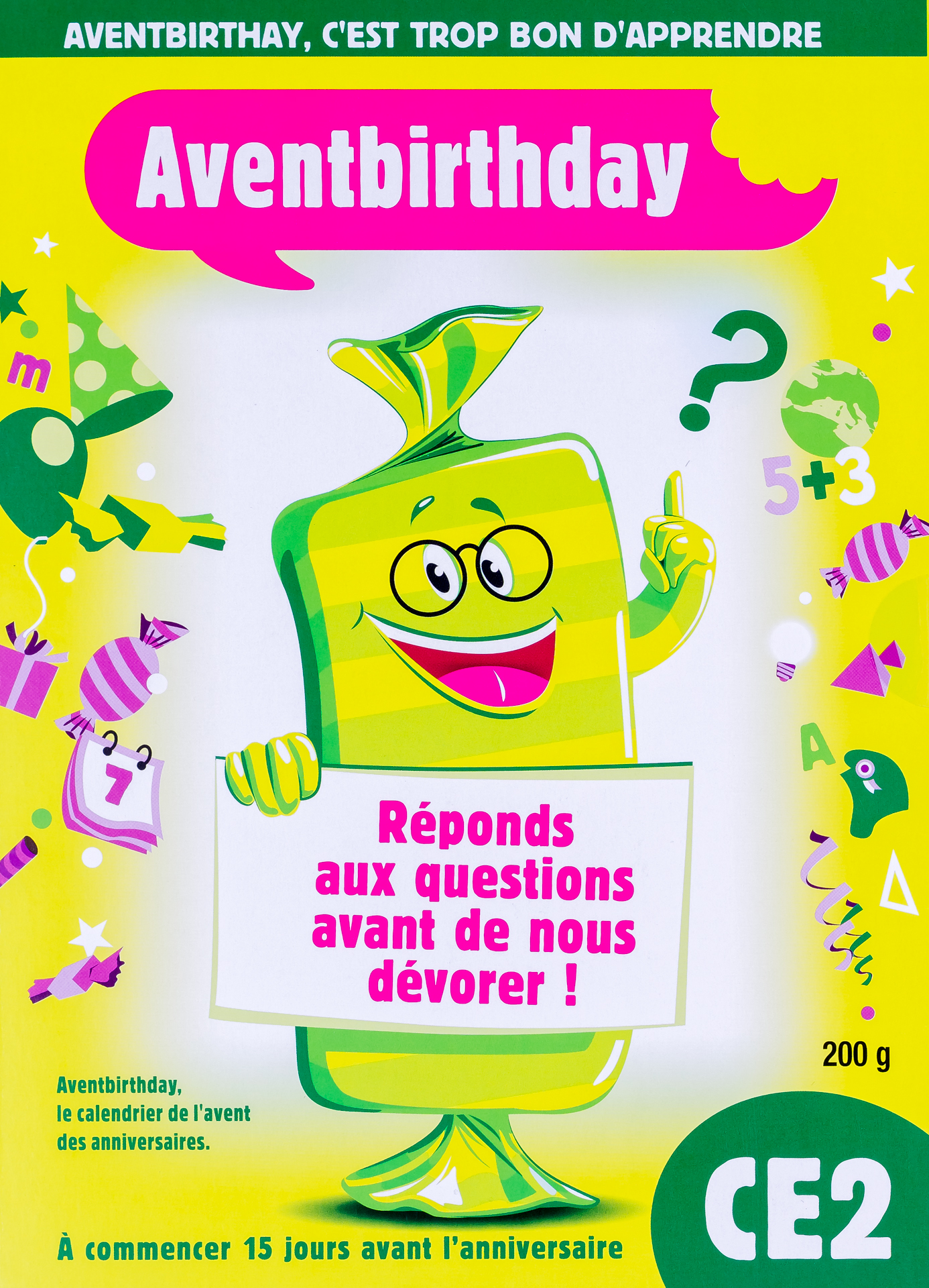 Votre enfant est en CE2 et les questions sont liés à son programme scolaire mais aussi aux problémat...