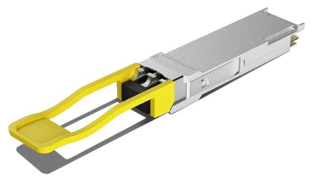 400GBASE-SR4 模块，MTP/MPO-12 连接器，通过并行 OM4 多模光纤传输距离可达 100 米。它符合 IEEE 802.3bs 协议和 400GAUI-8 标准。400 千兆以太网...