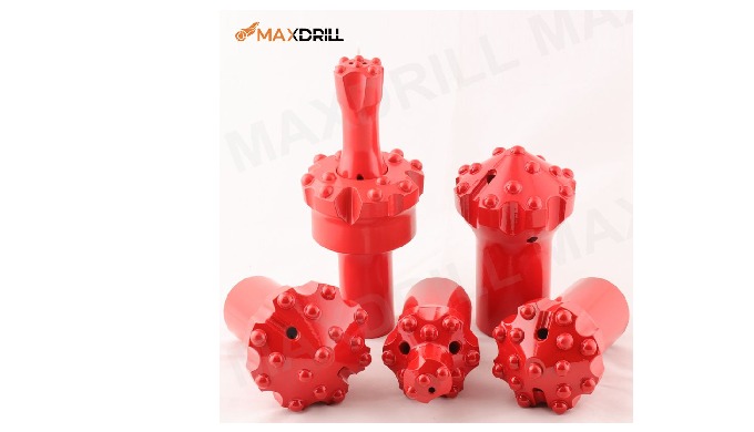 Herramientas de perforación Tophammer ①Herramientas de roscado Broca de botón de rosca -MAXDRILL Las...