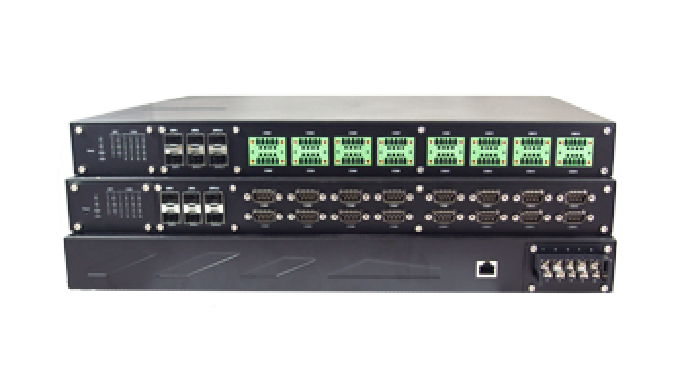16-Port IEC61850-3 Certified Industrial Rack-Mounted Secure Serial Device Server Make Serial Devices...