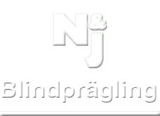 Vid blindprägling utnyttjar man enbart papperets egen förmåga till en framträdande roll för budskape...