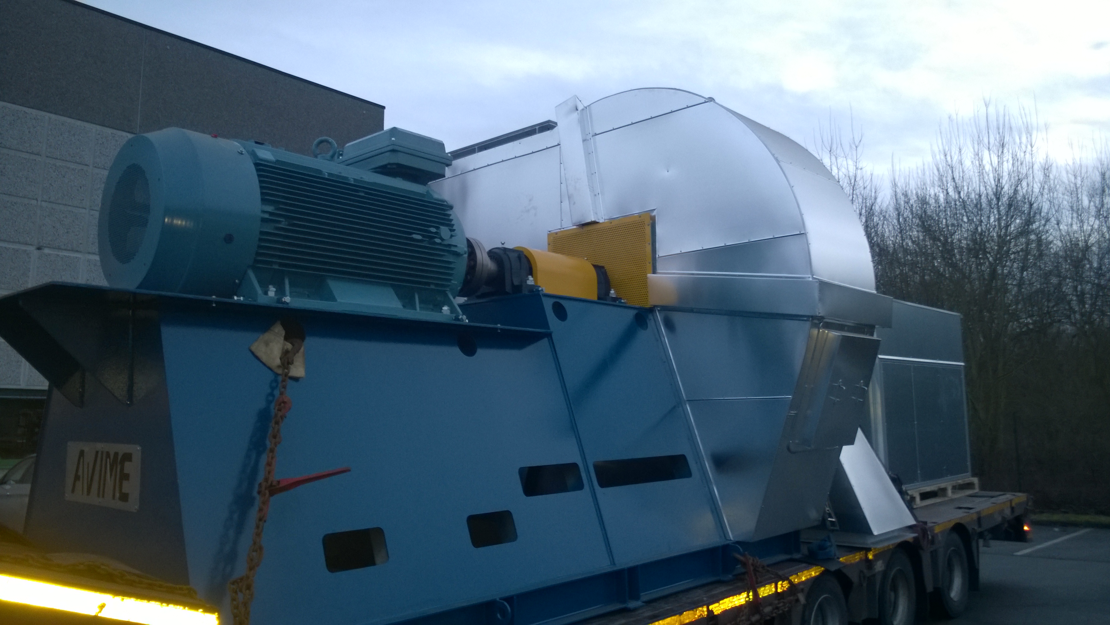 Ventilateur de tirage 710KW / 1500TR