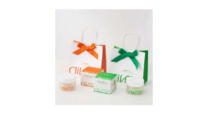 DIVME Lovely Gift Bag (Оранжевый / Зеленый вариант)
