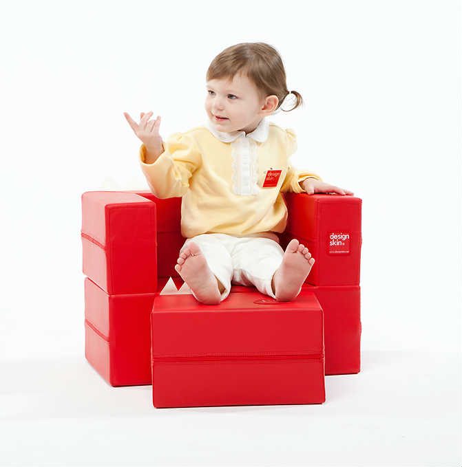 Cake sofa is DesignSkin's Kids Transformable sofa. Cake Sofa's default form is a high-quality sofa b...