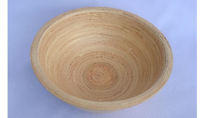 Bamboo products: bowl, cup, cutlery, lamp, plate, tray, dish, straw, tongs Coconut products: shell a...