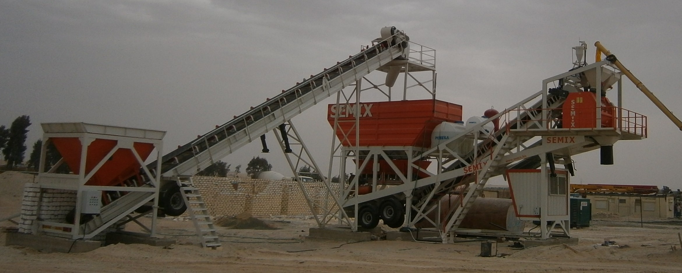 Türkmobil 60 Mobil Beton Santrali 60 m3 / saat