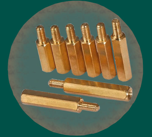 Brass spacer studs