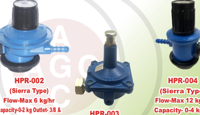 HP adjustable regulators