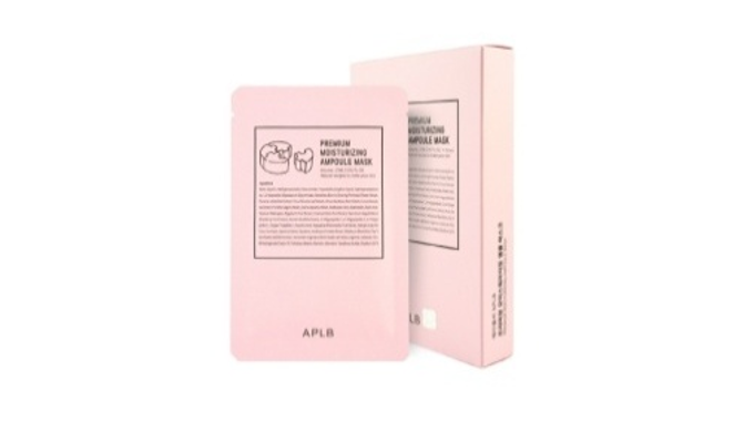 Aplb Premium Moisturising Ampoule Mask Pink By Ul Corporation Co Ltd