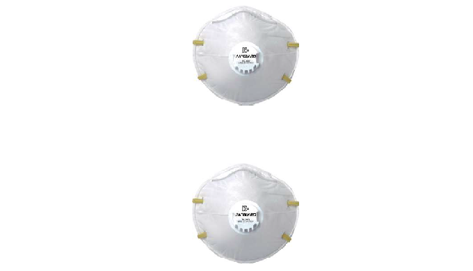 Triple layers structure with high-performance electrostatic filter. Customized aluminium nose clamp ...