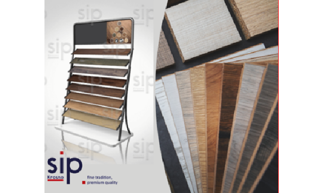 Stand for log panels made of metal. allows for convenient exposure of the panels. The stand for subl...