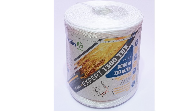 Sznurek do maszyn rolniczych o zastosowaniu do snopowiązałek, pras zwijających i kostkujących ( nisk...