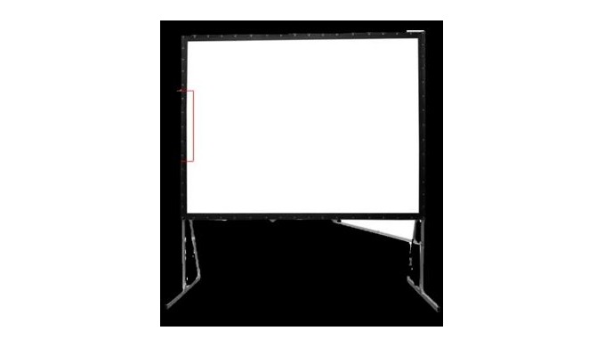 MEDIDAS DISPONIBLES: -2,1X1,6m Pantalla Frontal y Retro -2,4x1,8m Pantalla Frontal y Retro -3x2,25m ...