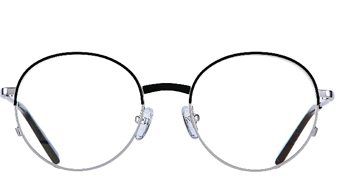 signature product. It is a round metal eyeball with a three-dimensional black frame to make it look ...
