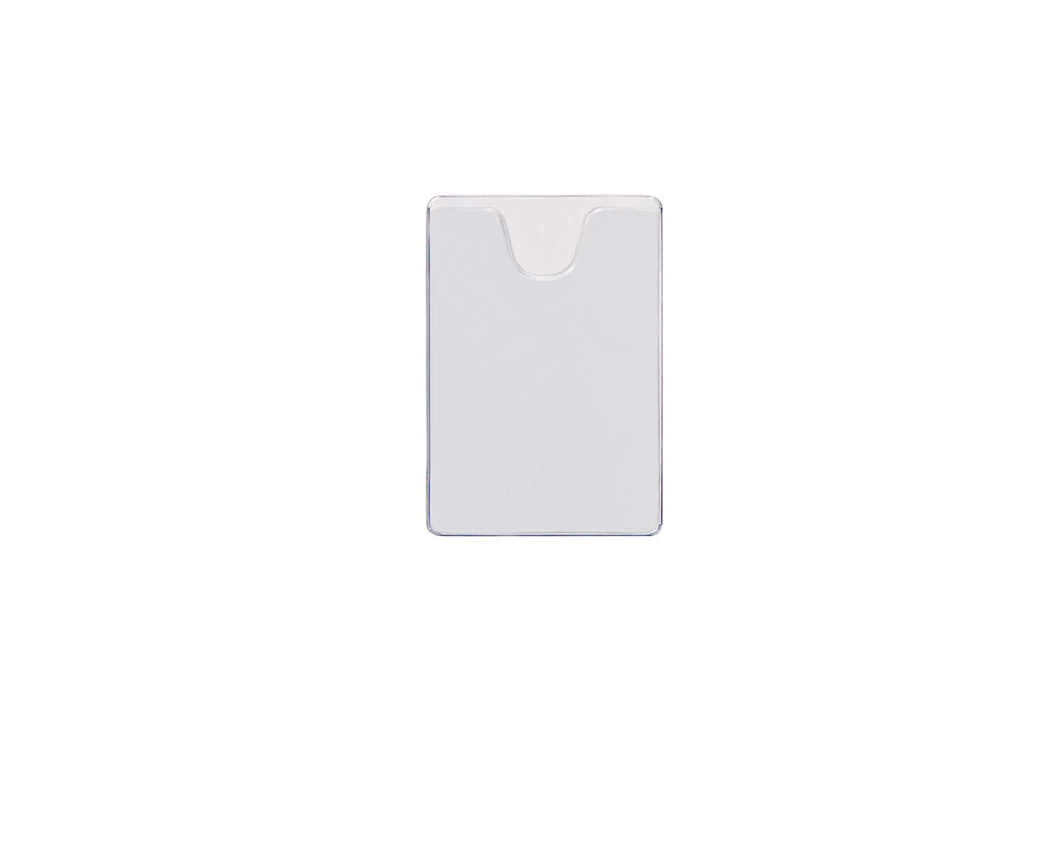 2-1/2 x 3-11/169 card holder with thumbcut