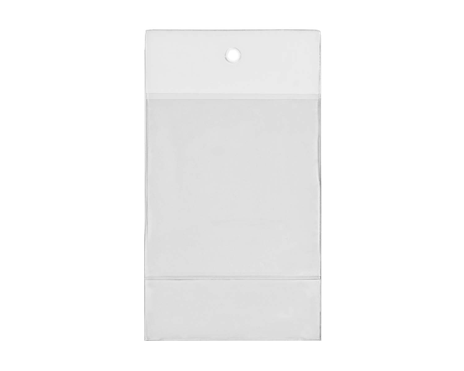 3-7/8 x 6-13/16 double pocket adhesive sleeve
