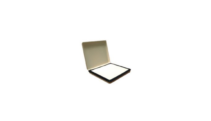 Tampones metálicos para tintas alimentarias. Tampón 8 x 12 cms. Tamaño inte...