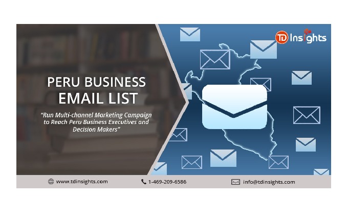 Are you in a hunt for credible and updated contact database for your marketing initiatives in Peru? ...