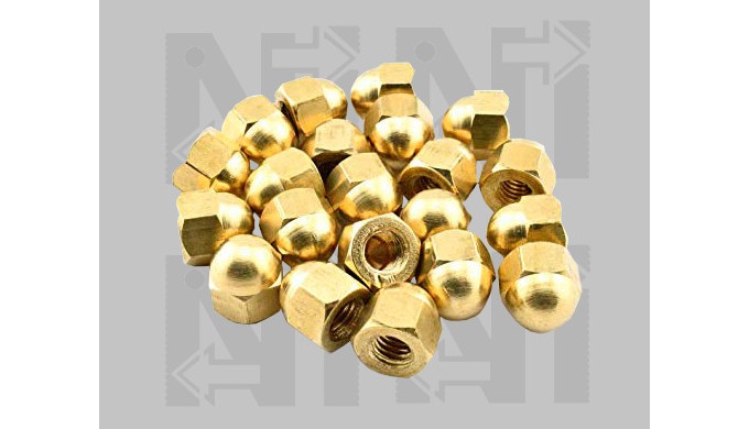 Brass Cap Nuts