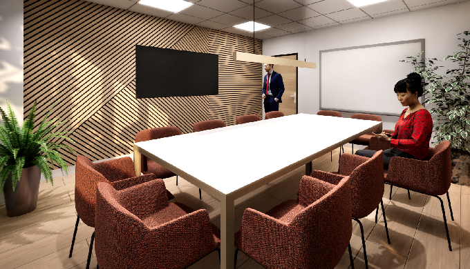 Chez Clue Me, nous sommes convaincus que pour un projet d’aménagement de bureaux, le client doit voi...