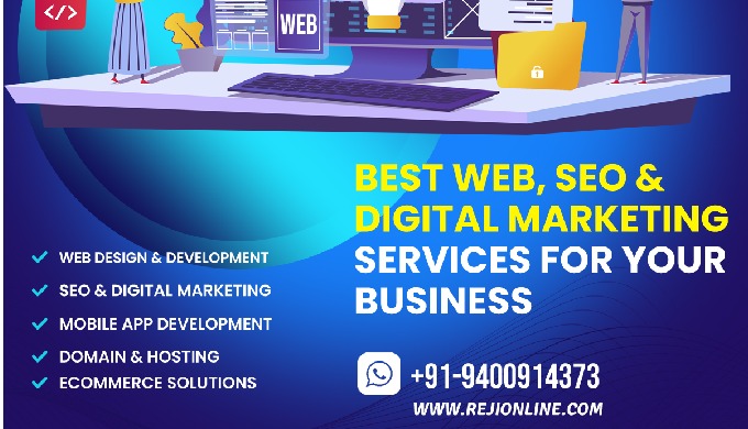 Being one of the best freelance web designers in Cochin, Kerala, India, Rejionline is capable to del...