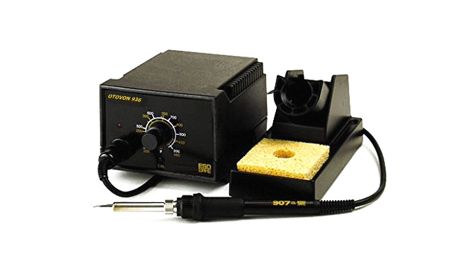 Otovon® ESD Safe Antistatic 936 Analog Soldering Station With 50W Soldering Iron & Stand Descrip...