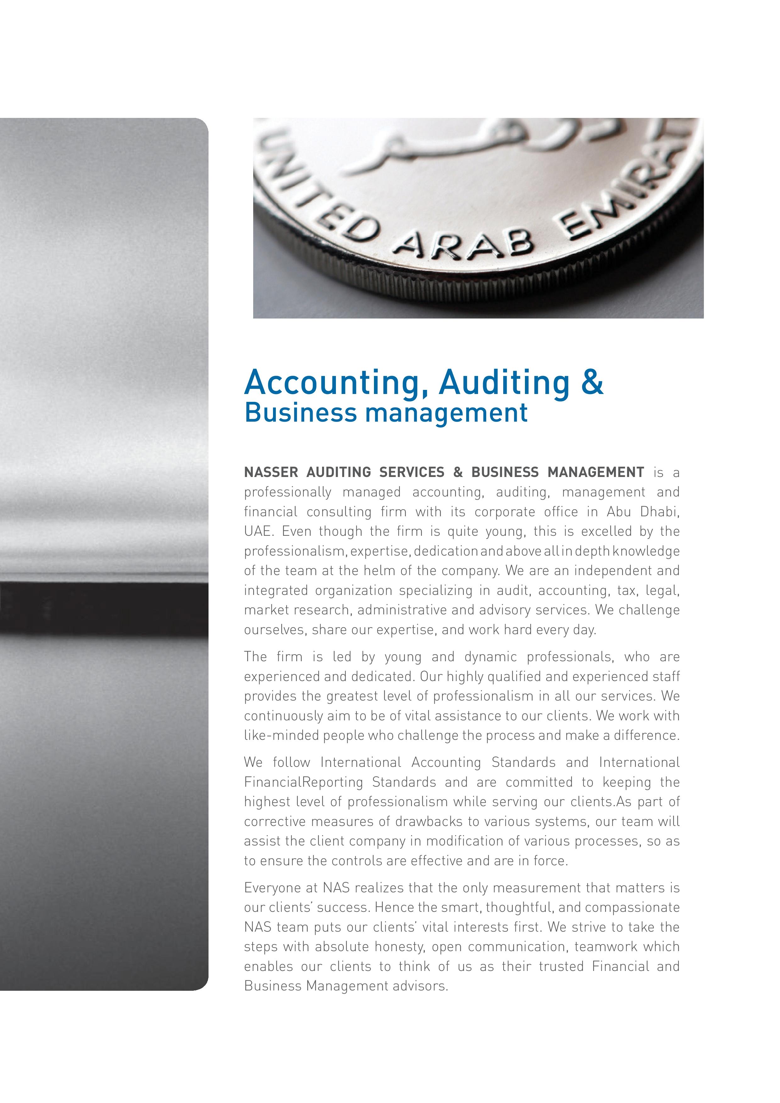 NASSER AUDITING SERVICES & BUSINESS MANAGEMENT is a leading professionally managed accounting, audit...